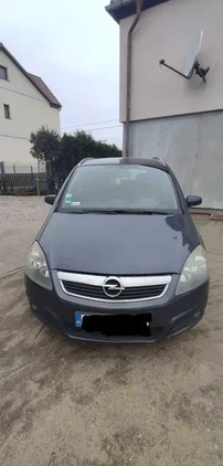 Opel Zafira cena 6900 przebieg: 274965, rok produkcji 2007 z Mrągowo małe 11